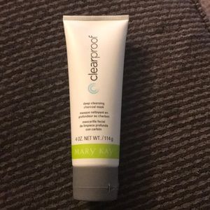 Clear proof charcoal mask